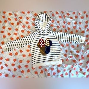 Dual sequence Minnie Mouse hoodie